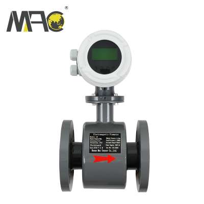 Macsensor 3 inch tri clamp sanitary milk electromagnetic water flow meter